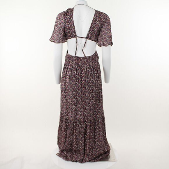Ba&sh Divine Silk-Blend Maxi Dress - Picture 4 of 5
